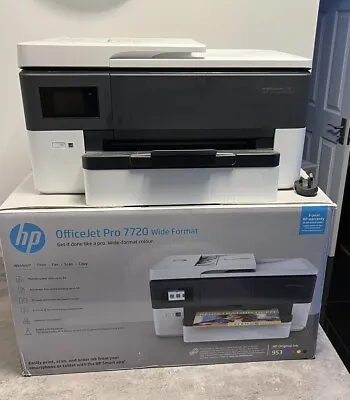 HP Officejet Pro 7720 A3 Colour Multifunction Inkjet Printer WIDE FORMAT • £175