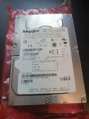 £10 • Buy Maxtor Atlas 10K V 300GB 8J300S0088856 SAS Hard Drive G8774 0G8774