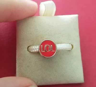 Miss Chamilia Sterling Silver And Enamel Lol Bead Charm • $11.50