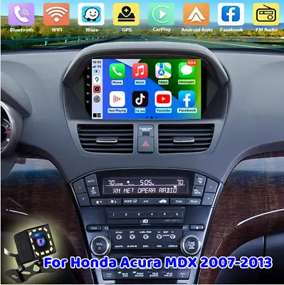 For Honda Acura MDX 2007-2013 9'' Android 13 Carplay Car Stereo Radio GPS Navi • $182