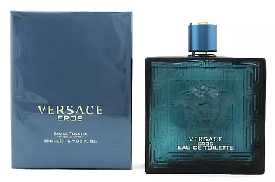 Versace Eros By Gianni Versace 6.7 Oz. Eau De Toilette Spray For Men New Sealed • $70