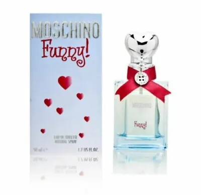 MOSCHINO FUNNY EAU DE TOILETTE SPRAY FOR WOMEN 1.7 Oz / 50 Ml BRAND NEW IN BOX! • $29.75