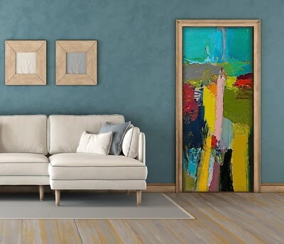 £71.73 • Buy 3D Pigment A209 Door Wall Mural Photo Wall Sticker Decal Allan P Sinsin