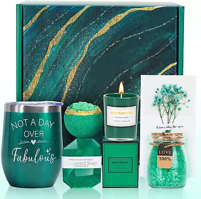 Mothers Day Gifts Basket Emerald Green Gifts For Mom From Daughter Son Luxury  • $51.99