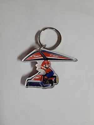 Nintendo Mario Kart Plastic Keychain Mario On Kart Glider Free Shipping  • $19.99