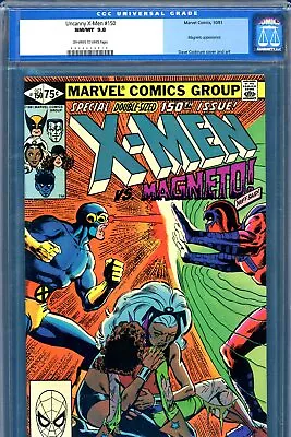 Uncanny X-Men #150 CGC GRADED 9.8 - Magneto C/s - 2nd Highest - Claremont Story • $135