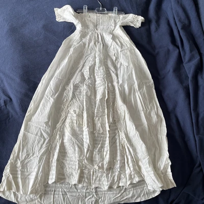 £5 • Buy Vintage Baby Christening Gown (for Restoration)