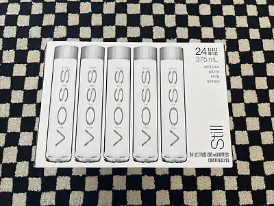 Voss Water Glass 10 Cases  24 375mL 24-12.7 FL Oz Bottles New Unopened • $899