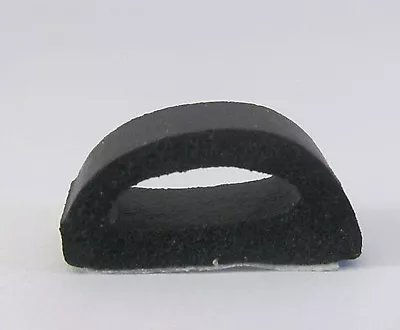 Auto RV Marine Industrial Self Adhesive Exterior 3/4  W D Rubber Weather Seal  • $0.99