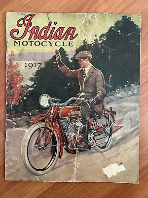 1917 Indian Motorcycle Catalog • $52