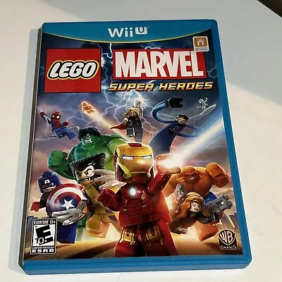 Nintendo Wii U Lego Marvel Super Heroes -RARE Variant Network Idea Book DVD  • $120