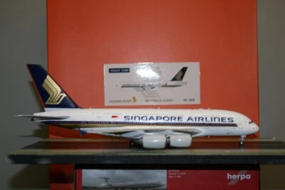 JC Wings 1:200 Singapore Airlines Airbus A380-800 9V-SKB (EW2388008) Model Plane • $398