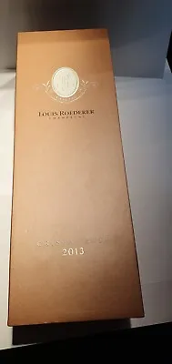 £25 • Buy Louis Roederer Cristal Champagne 2013 Empty  Box