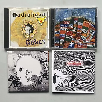 Radiohead – Pablo Honey/Moon Shaped Pool/Hail To The Thief/Thom Yorke Eraser CDs • £11.99