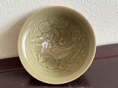 £1338.47 • Buy Chinese Song Dynasty Yaozhou Kiln Bowl / W 10[cm] Qing Plate Pot Ming Yuan