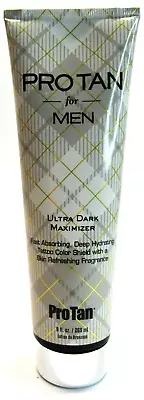 Pro Tan For Men Ultra Dark Maximizer Indoor/Outdoor Tanning Bed Lotion 9 Oz • $22.95