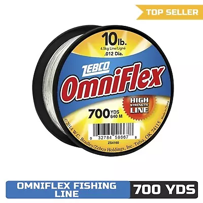 Zebco Omniflex Monofilament Fishing Line 10-Pound Tested • $5.40