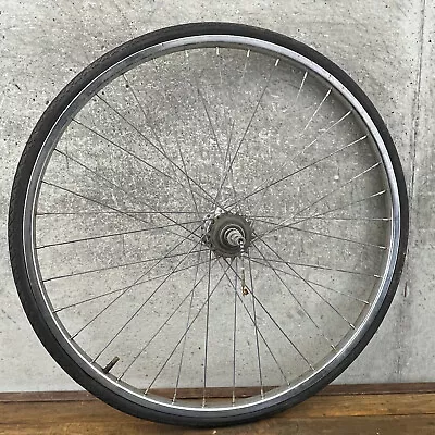 Vintage Sturmey Archer Rear Wheel 3 Speed Bicycle 26 1 3/8  1979 79 AW Hub 3s • $39.99