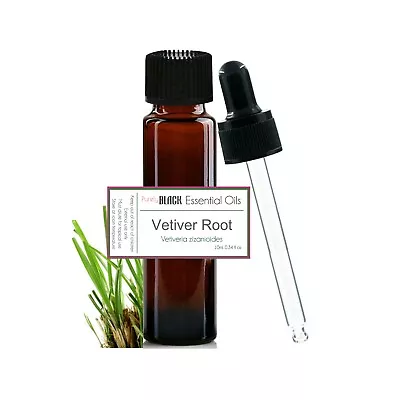 $19.95 • Buy 100% Pure & Natural Vetiver Essential Oil 10ml For ADHD, Anxiety Relief, Focus