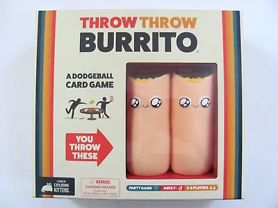 $32 • Buy Throw Throw Burrito - A Dodgeball Card Game Exploding Kittens 2021 - As New