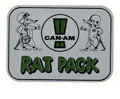 CAN-AM RAT PACK Vintage Mini Bike Repro Decal • $12