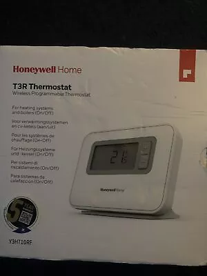 Honeywell T3R Wireless Programmable Thermostat - Y3H710RF0053 • £50.66