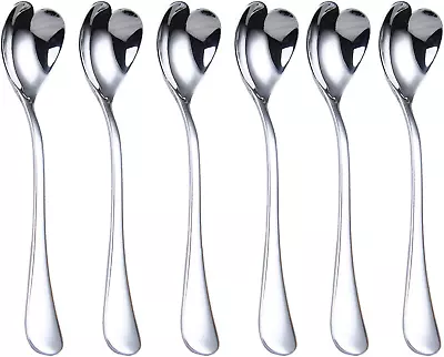 Mini Coffee Spoons Demitasse Spoons Heart Shaped Spoons 4.9-Inch18/10 Stainle • $14.70