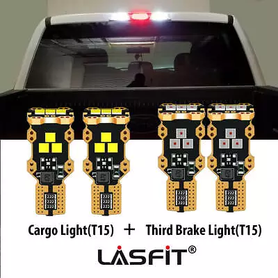 T15 912 921 LED Trunk Cargo Light + 3rd Brake Light Bulbs For Ford F150 08-2021 • $30.98