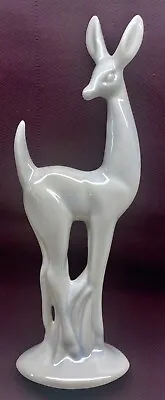 ART POTTERY VINTAGE ART DECO MODERNIST DESIGN ~ DOE DEER Or GAZELLE DESIGN VGC • $24.88