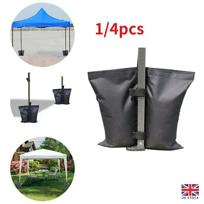 1/4X Garden Gazebo Foot Leg Feet Weights Sand Bag For Marquee Party Tent Parts • £6.99