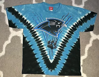 Vintage Carolina Panthers Tye Dye Shirt Single Stitch  • $25