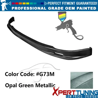 Fits 92-95 Honda Civic Sedan 4DR Mugen Painted #G73M Front Bumper Lip Spoiler PU • $226.87