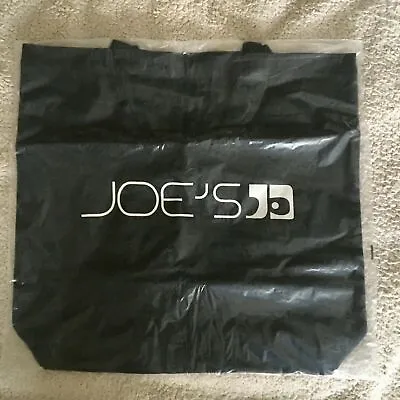 Brand New Joe’s Jeans Logo Extra Large Dark Travel Shopping Denim Bag 🔥 💛 ♻️ • $17.32