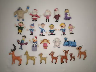 Rudolph & Island Of Misfit Toys Figure Lot Playing Mantis & Rudolph Co MUST READ • $75