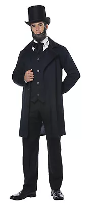 American President Abraham Lincoln / Frederick Douglas Colonial Adult Costume • $44.88