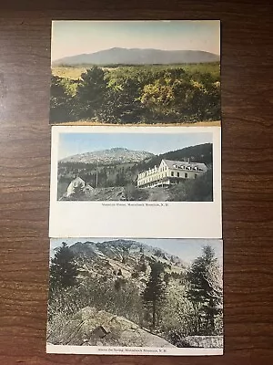 3 Monadnock Mountain NH Postcards ~ Mountain House Above The Spring Scenic • $7.95