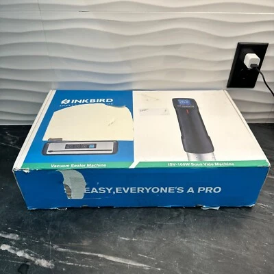 $89.99 • Buy Inkbird Vacuum Sealer Machine Sealing Cutter + WiFi Precision Cooker Sous Vide