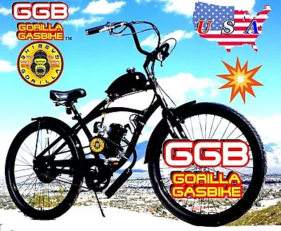 2-STROKE 66cc/80cc MOTORIZED BIKE KIT AND CRUISER BICYCLE DO IT YOURSELF POWER • $339.99