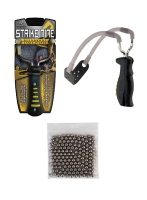 £13.99 • Buy Barnett Strike Nine 9 Catapult / Slingshot With 100 X 1/4  6mm BB Steel Ammo