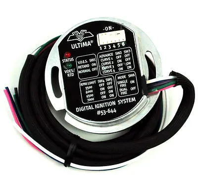 Ultima Single Fire Electronic Ignition Module For Harley Kick Start Only • $208.99