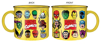 Marvel Comics Character 20oz Ceramic Camper Mug 4.25 In • $21.95