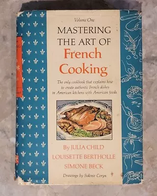 1973 Mastering The Art Of French Cooking Julia Child Cookbook + DJ 24th Printing • $24.99