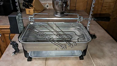 Farberware Electric Indoor Grill Rotisserie • $72