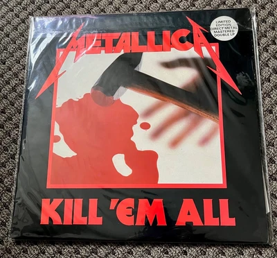 $75 • Buy Metallica Kill Em All Rare Limited Edition 1986 Double LP