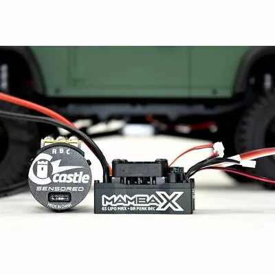 Castle Creations - Mamba X 25.2V Waterproof ESC And 2850KV Motor Combo • $244.95