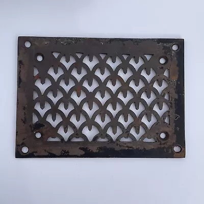 Antique Vintage Ornate Heat Grate Wall Floor Register 5”x7” Small Rectangular • $19.99