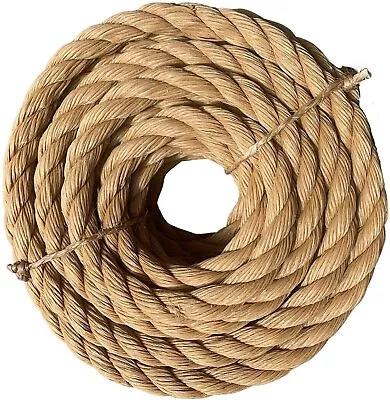 ATERET Twisted ProManila Rope Cordage I UnManila 3 Strand Synthetic Various Size • $269.90