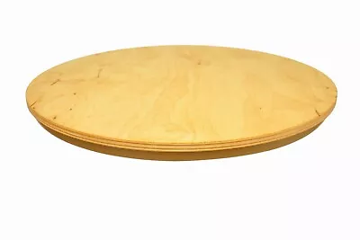 £29.99 • Buy Rotating Board Lazy Susan Round Circular Wooden Plywood Serving Pizza 45 Cm 18''