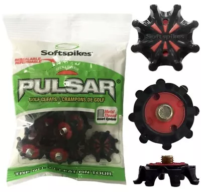 NEW Softspikes Pulsar Metal Thread Replacement Golf Spikes - 22 Pack #99999 • $16.90