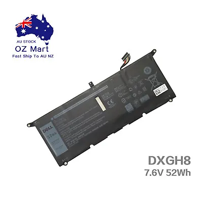 Genuine DXGH8 Battery For XPS 13 9370 9380 7390 9305 Latitude 3301 7.6V 52Wh • $81.70